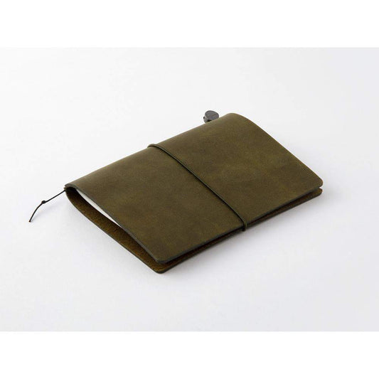 Traveler's Notebook Starter Kit Passport Size - Olive