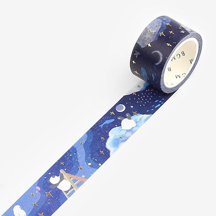 BGM Little World Galaxy Island Washi Tape