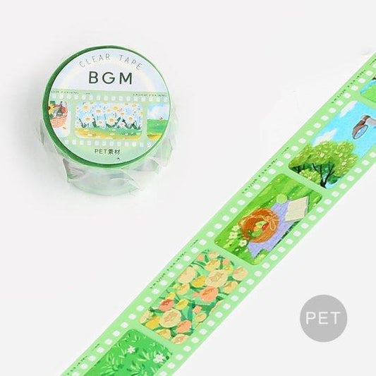 BGM Special Film Green Clear Tape
