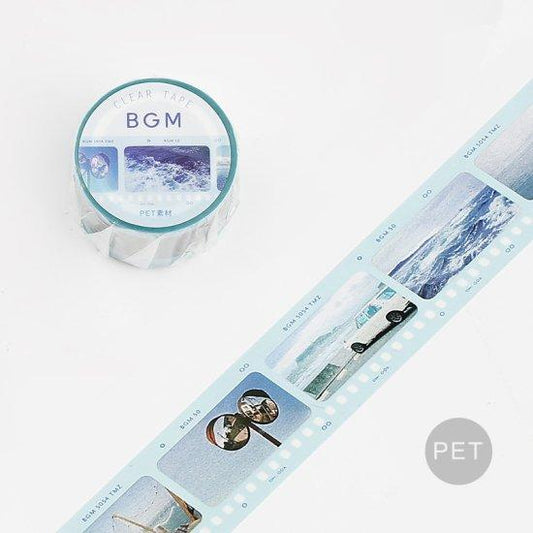 BGM Film Blue Clear Tape