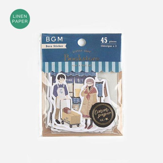 BGM Little Shop / Bookstore Linen Seal
