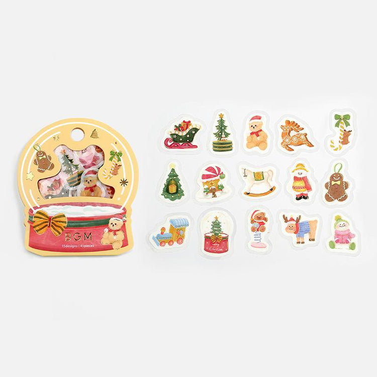 BGM Christmas Toys Flakes Seal