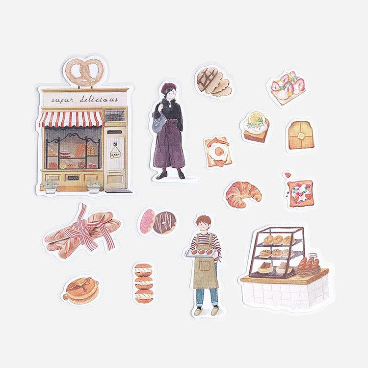 BGM Little Shop Bakery Leinen Siegel