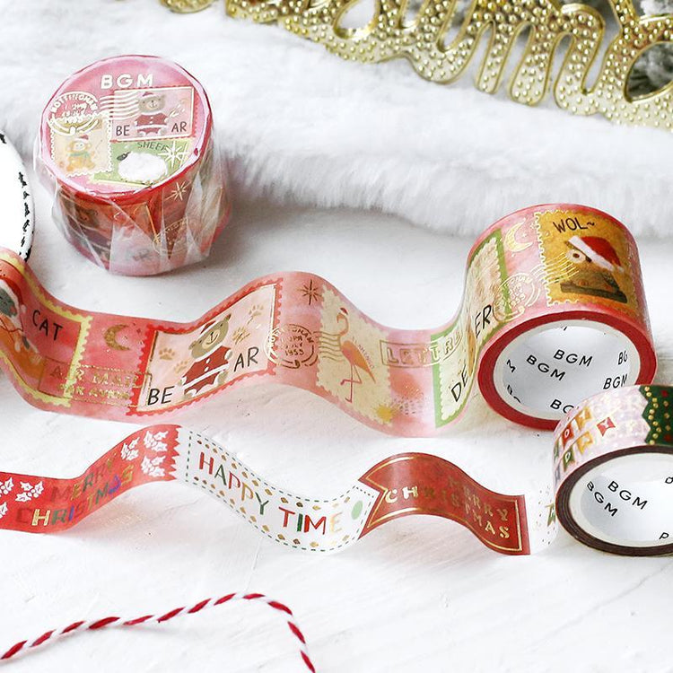 BGM Masking Tape mit Weihnachtstieren