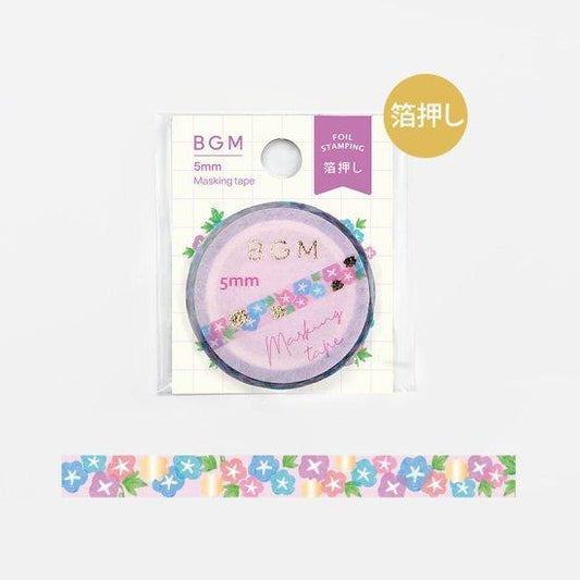 BGM Little Morning Glory Masking Tape