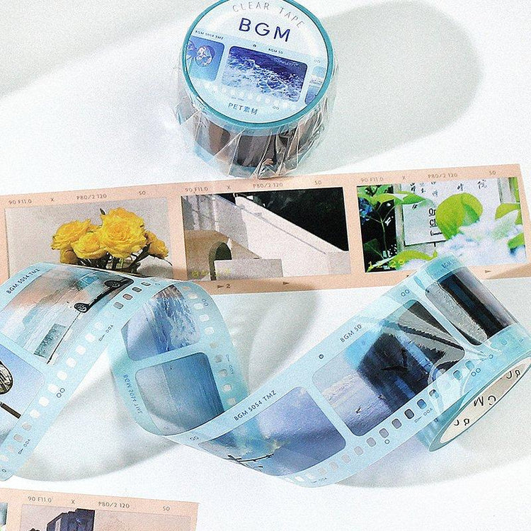 BGM Film Blue Clear Tape