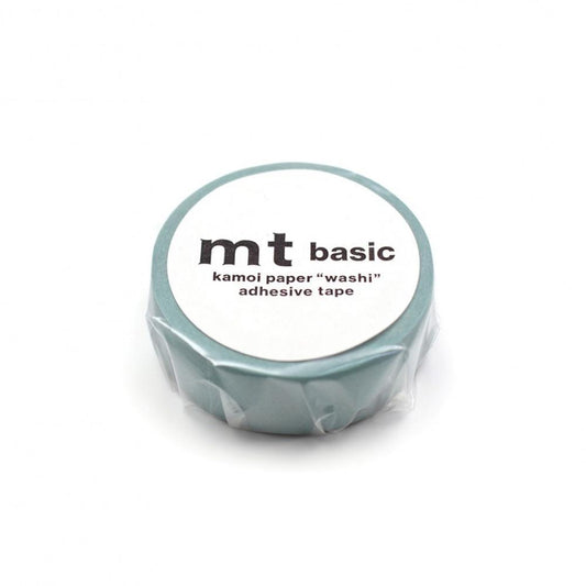 MT Basic Washi Tape Matt Smoky Mint 7m