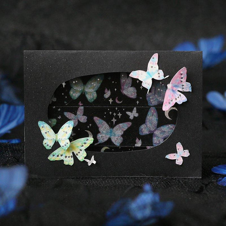 BGM Night Butterfly Washi Tape