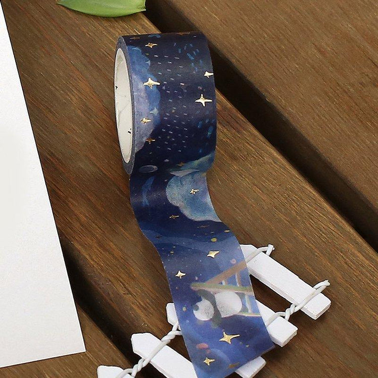 BGM Little World Galaxy Island Washi Tape