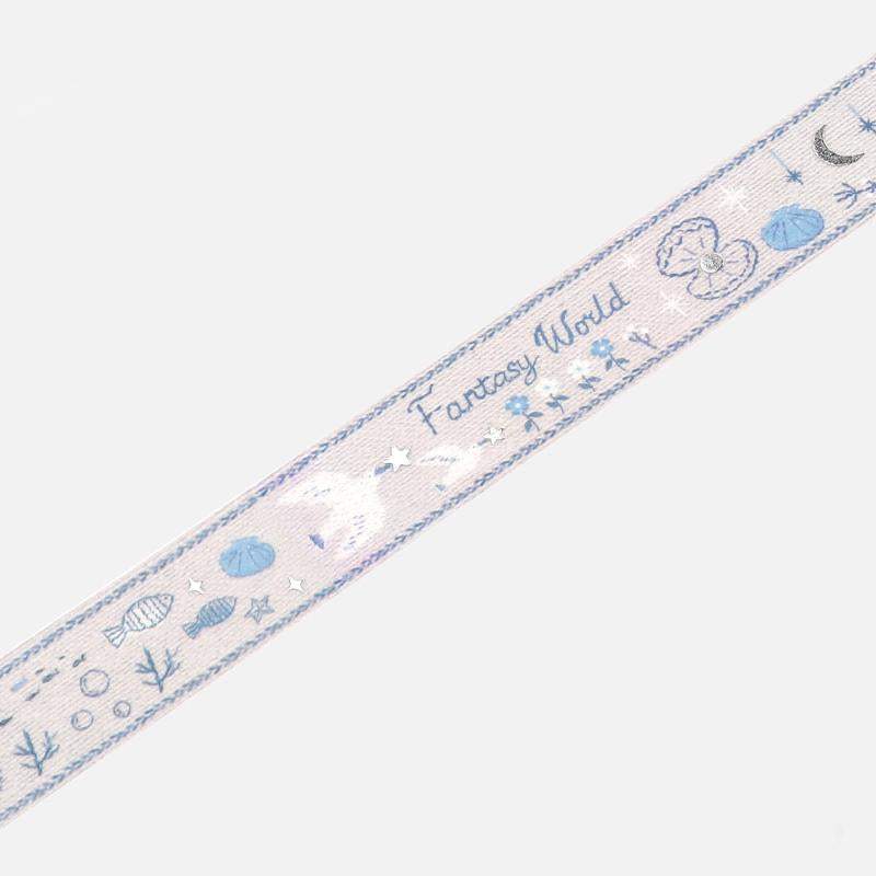 Embroidered Ribbon Violet Washi Tape