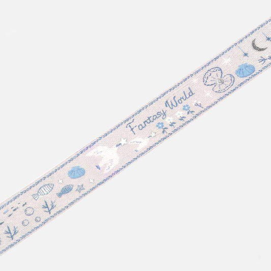 BGM Embroidered Ribbon Fantasy World Washi Tape