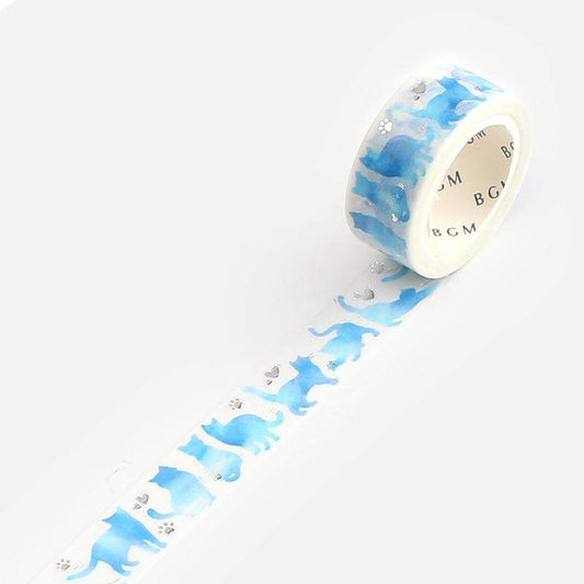 BGM Blue Cat Masking Tape