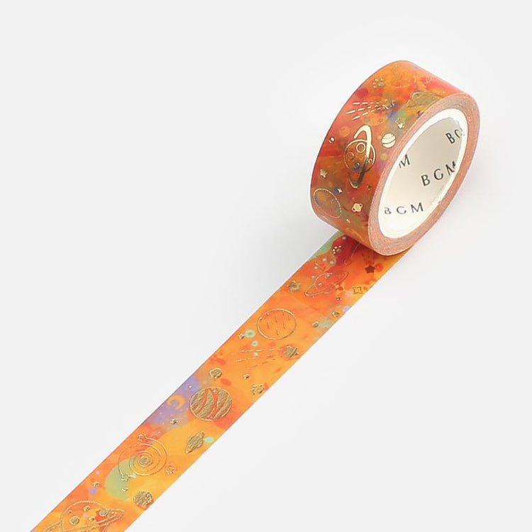 BGM Colorful Planets Masking Tape