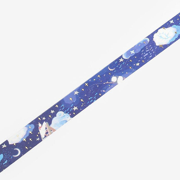 BGM Little World Galaxy Island Washi Tape