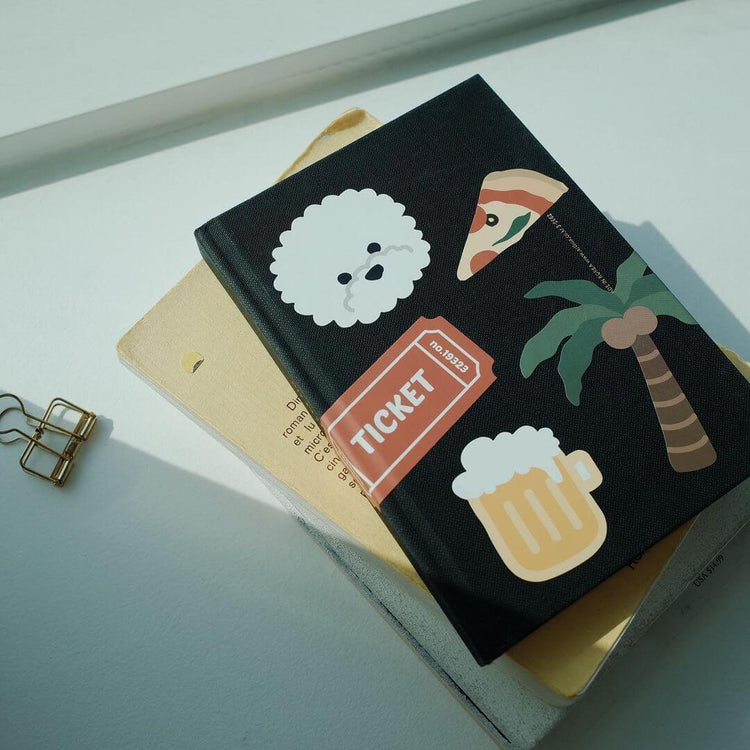 Suatelier Travel Luggage Sticker Pack - Let's Go On A Trip