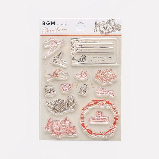 BGM Clear Stamp Stationery