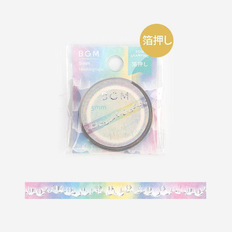BGM Colorful Lace Masking Tape