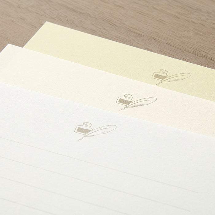 Midori Letter Set Gift Color - White