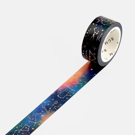 BGM Special Constellation Night Sky Masking Tape