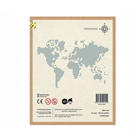 Suatelier Travel Luggage Sticker Pack - Toy Soldiers