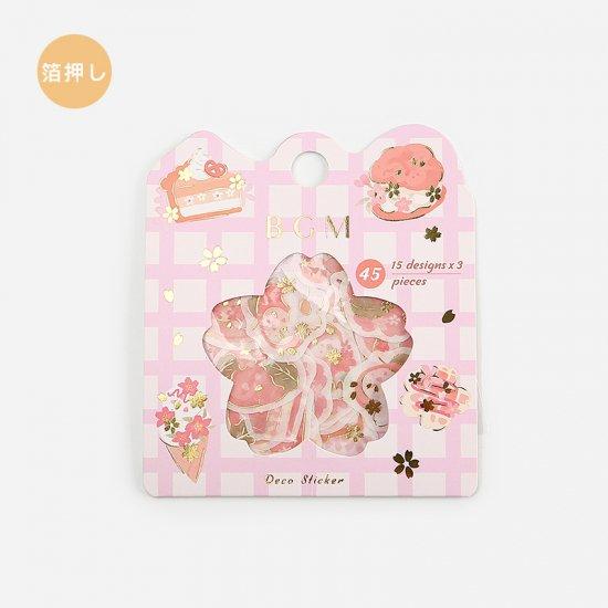 BGM Sakura And Sweets Flakes Seal