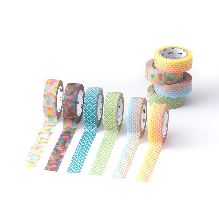 MT Deco Washi Tape Pop Dot Yellow