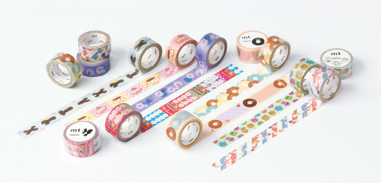 MT x Dagashi Washi Tape - Mini Pudding-chan